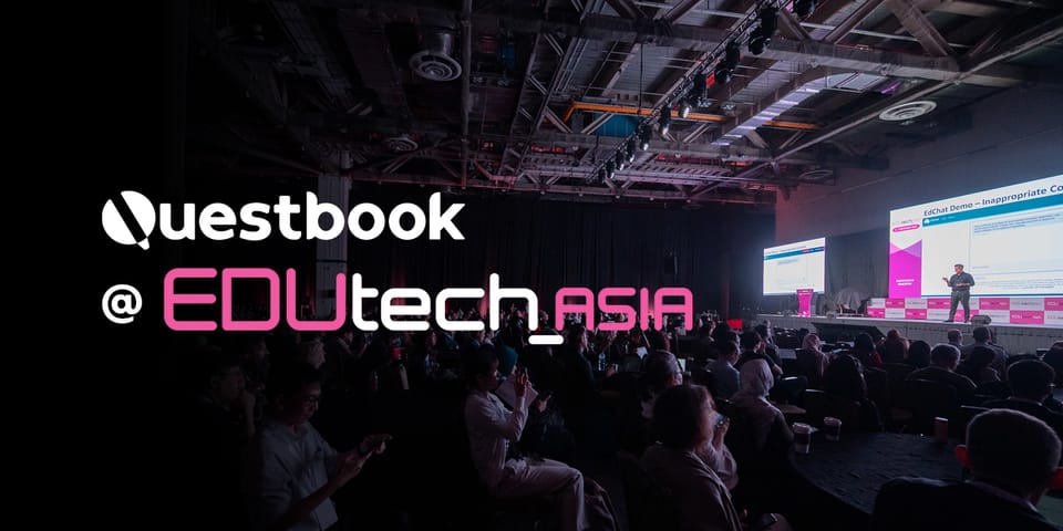 EDUtech Asia2024에서 퀘스트북을 선보였습니다.
